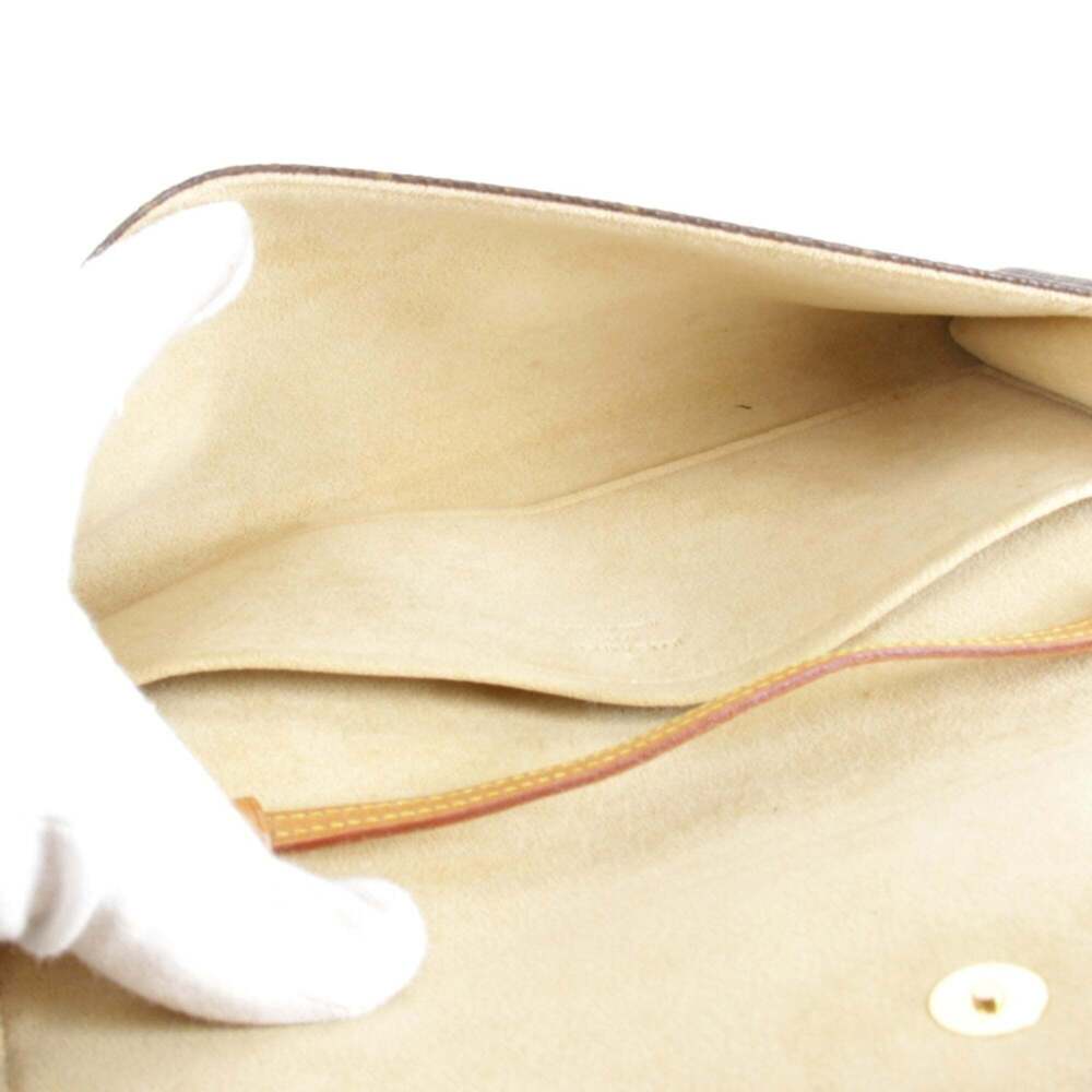 LOUIS VUITTON Authentic Brown Monogram Canvas Pochette Shoulder Bag - Picture 7 of 9